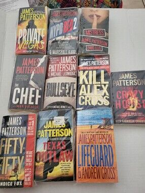 James Patterson Bundle. 10 Amazing See photos photographed each book